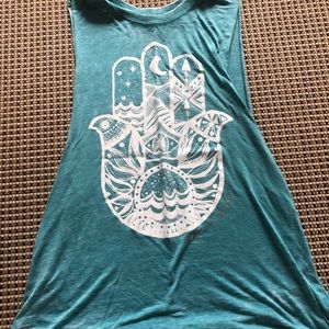 Spiritual gangster muscle tee